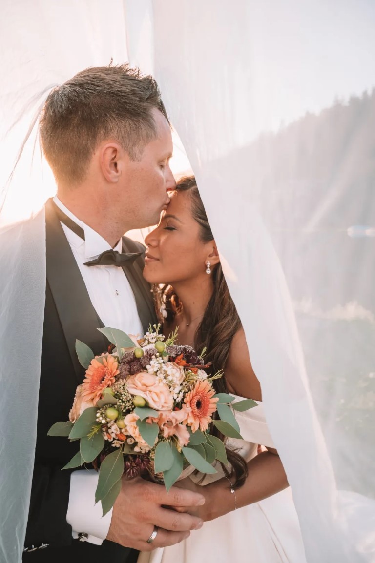 Wedding photographer Slovenia – cinematic portrait